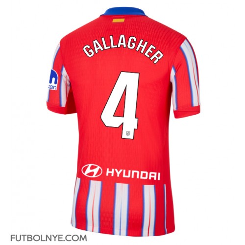 Camiseta Atletico Madrid Conor Gallagher #4 Primera Equipación 2024-25 manga corta